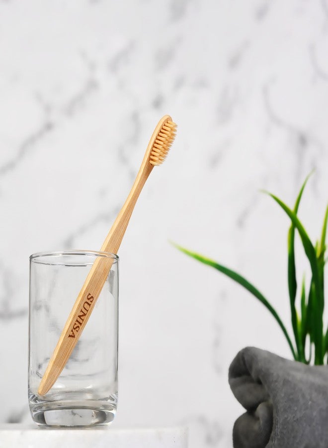 SUNISA 3 Bamboo Toothbrush with Ultra+ Whitening Toothpaste, Probiotic Formula - Image 5